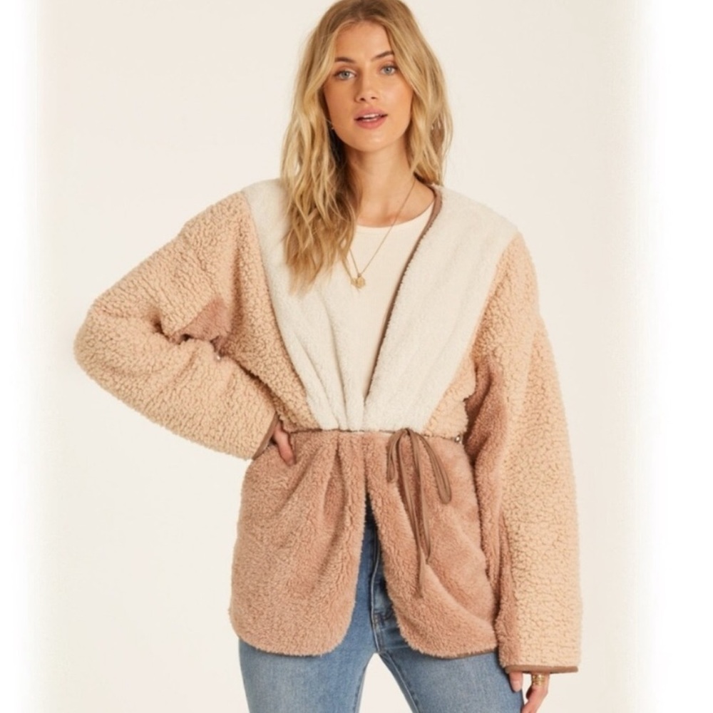 BillaBong faux fur jacket